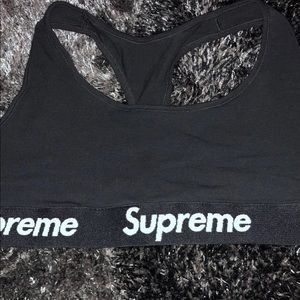 Supreme reworked fashion sports bra